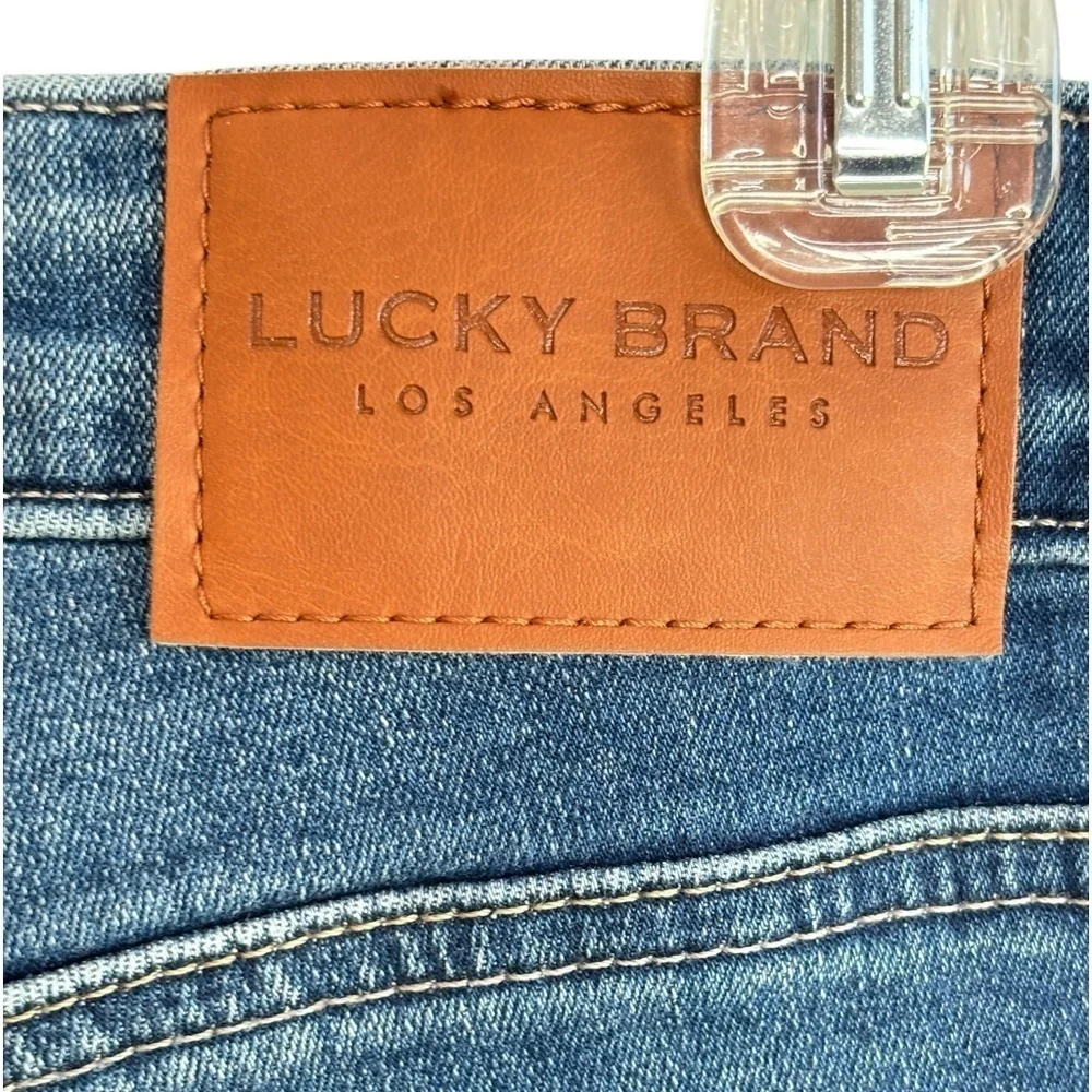 Lucky Brand Sweet Boot Jeans Womens 6/28R 5-Pocket Whisker Western Stretch Denim - Picture 4 of 16